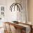 6 - Light Dimmable Modern Linear Chandelier