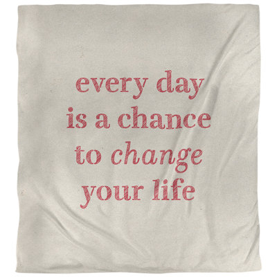Housse de couette change your life quote
