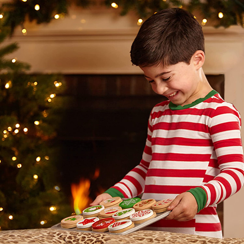 Slice and Bake Christmas Cookie Play Food Set