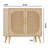 Buffet Cabinet With Storage,Accent Bathroom Floor Cabinet,With Two Doors And 4 Compartments Forstorage,Cabinet With Solid Wood Feet,Sideboard Cabinet For Hallway, Entry, Living Room-1283809470