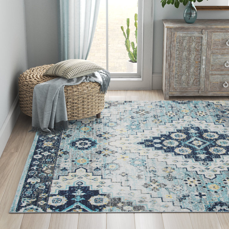Tapis oriental gris / crème Christa