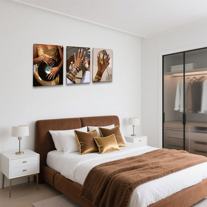 3 Piece Wrapped Canvas Print