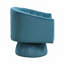 Fauteuil demi-tonneau en velours-412068186