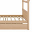 Lit en bois avec couchette-1065221603