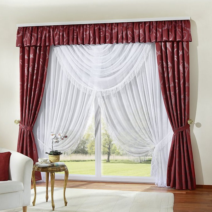 Alday Room Darkening Curtain Pair, 270cm Width x 230cm Drop, Brown