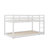 Rubber Wood Twin On Twin Ground Bunk Bed Equipped With Ladder-820306800