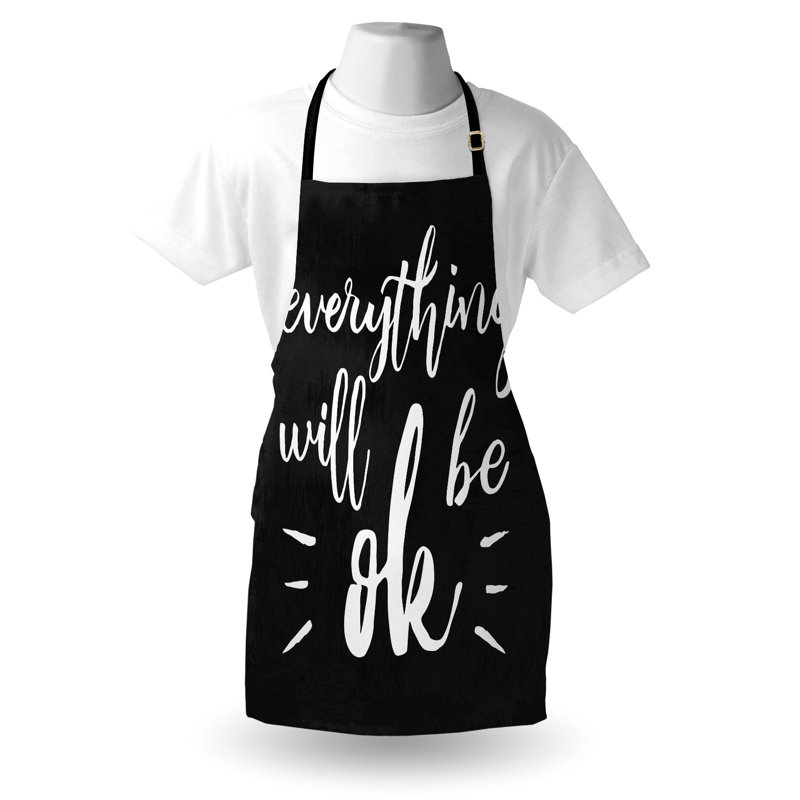 Tablier East Urban Home Saying Unisex Swiftly Hand Drawn