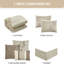 Ensemble d'édredon floral 7 pièces Anissa-869555538-916598254