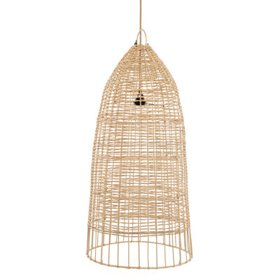 Rattan Novelty Lamp Shade ( Uno ) in Natural
