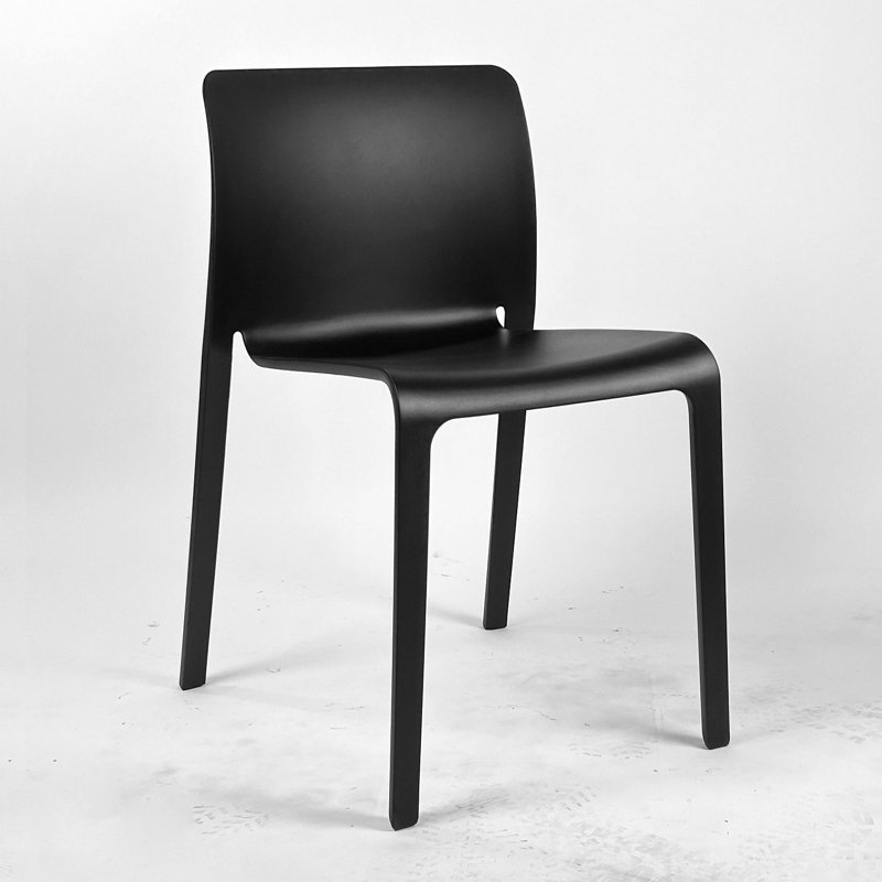 Chaise de salle à manger Cardinale Casias, Noir
