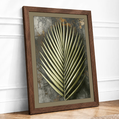 Palm Frond Study Botanical - Print