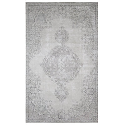 Beyard One-of-a-Kind Hand Knotted Rug - Beige 7x13