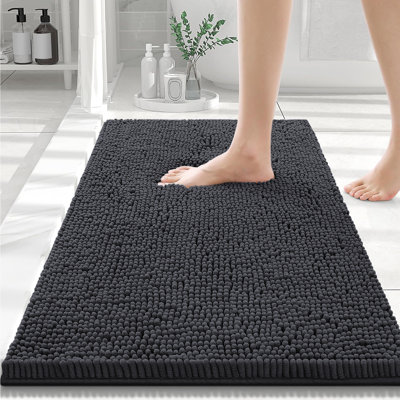 Chenille Non-Slip Non-Slip Bath Mat