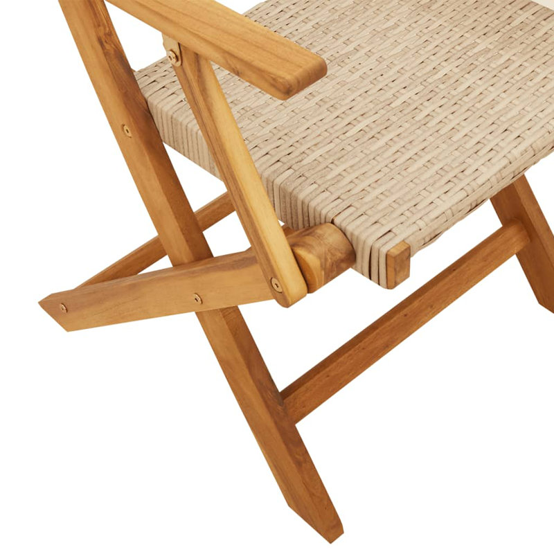 Solid Wood Patio Dining Set Table,