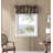 Cotton Blend Camouflage Tailored Window Valance
