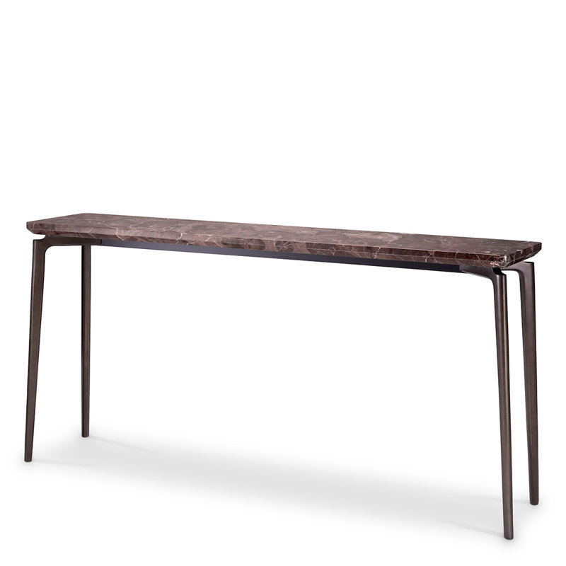 White House 59.06'' W Marble Console Table