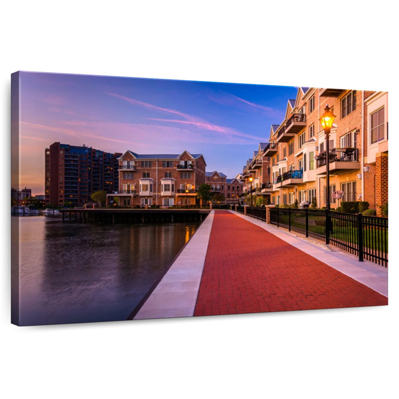 Lilie Paved Canton Waterfront, 30" H x 45" W