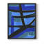 Impression sur toile «Invontract Blues I» - bois massif-1266924124-1266924112