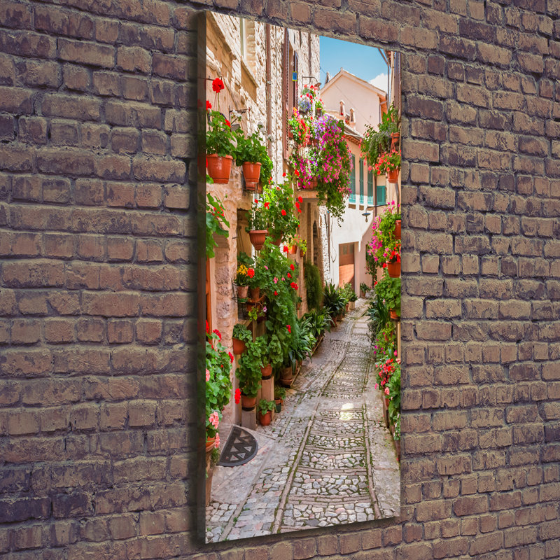Italian Streets - Wrapped Canvas Print