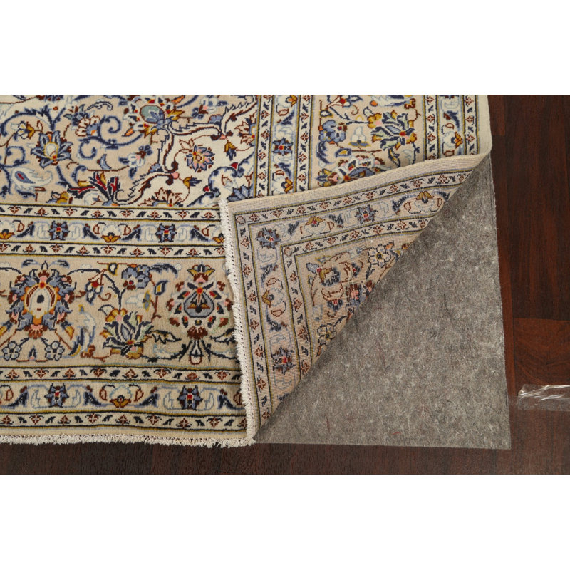 Jakorian One-of-a-Kind 7'11" X 11'7" 1970s Wool Area Rug in Ivory