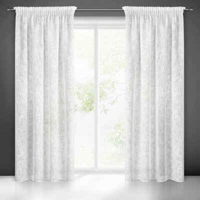 Foulton Semi -transparent Curtains Single Panel