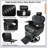Heavy Duty Reclining Barber Chair With 360° Swivel, Height Adjustable, And Robust Frame For Professional Salon Use