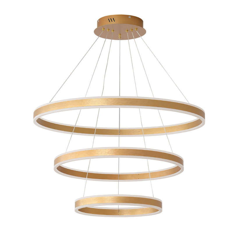 Lustre à 3 lumières à DEL Marve