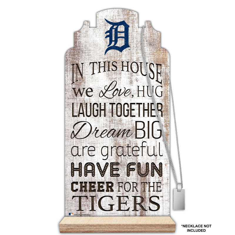 Freestanding 2 - Hook Coat Rack, Detroit Tigers
