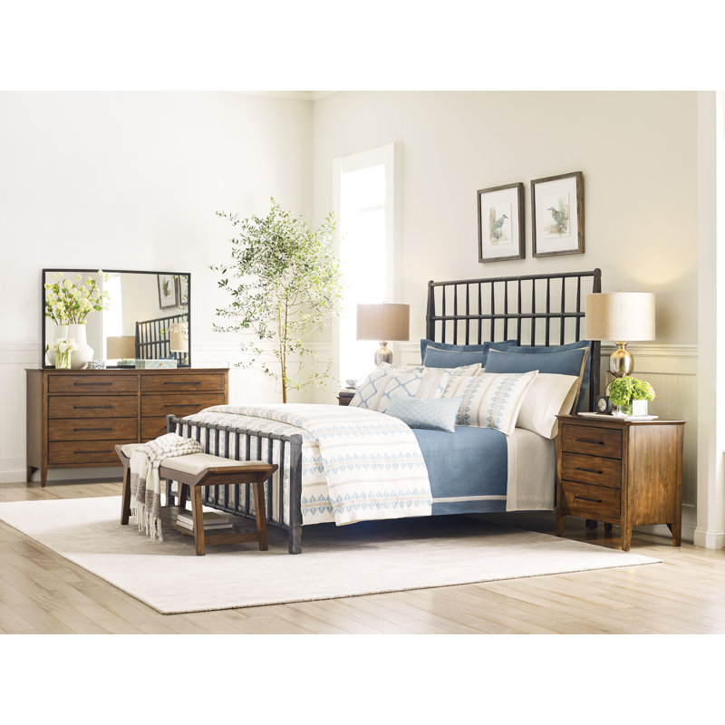 SYLVAN METAL BED COMPLETE, King