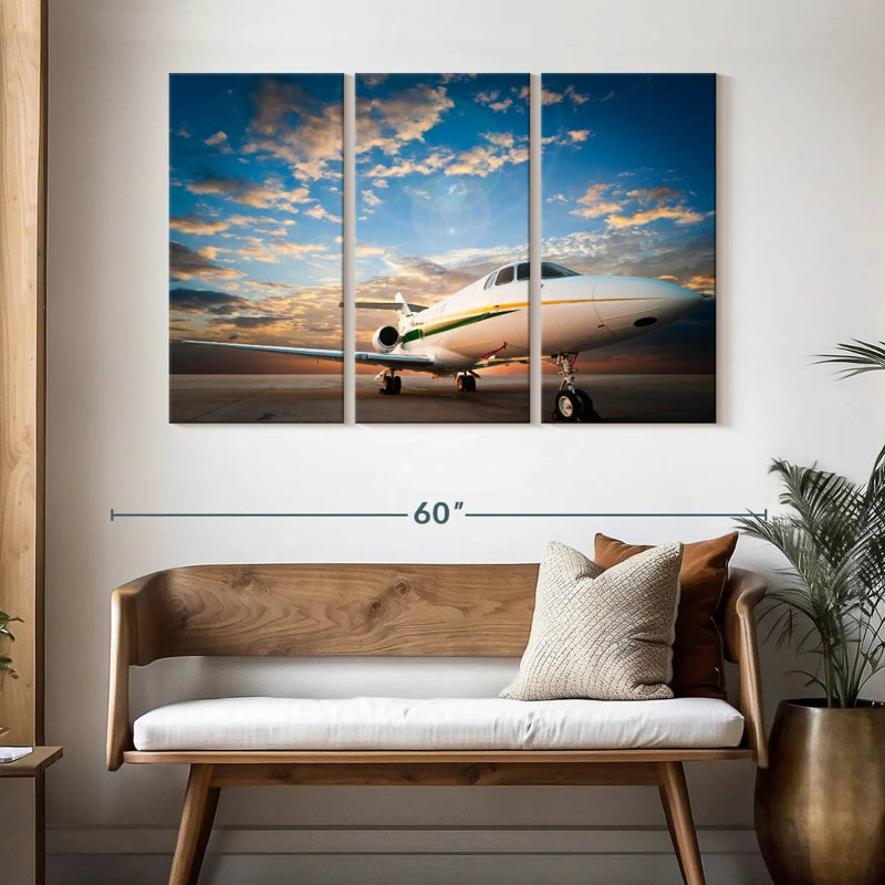 Mehar Dramatic Sky Jet, 32" H x 50" W