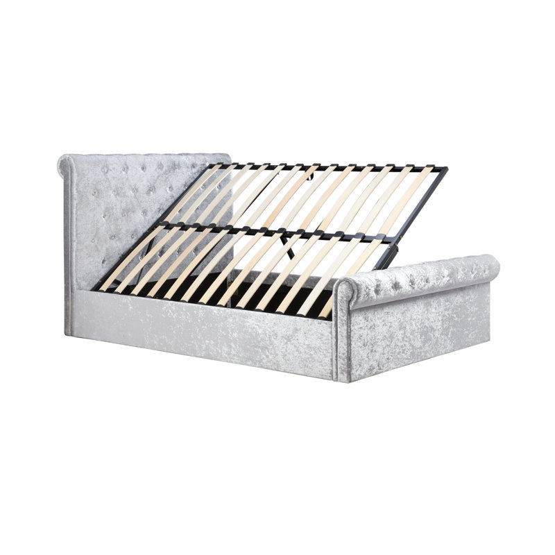 Bergeson Upholstered Ottoman Bed, King Size (5')