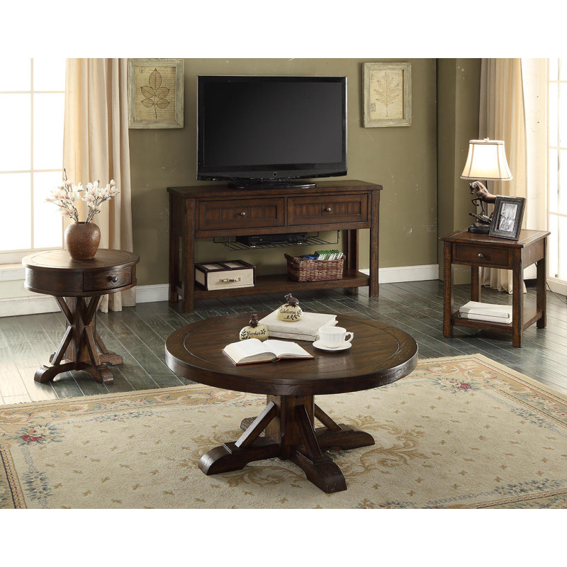 Itsel Solid Wood Single Coffee Table
