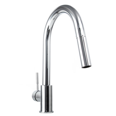 Gemini Single Handle Kitchen Faucet with Side Spray and Accessories