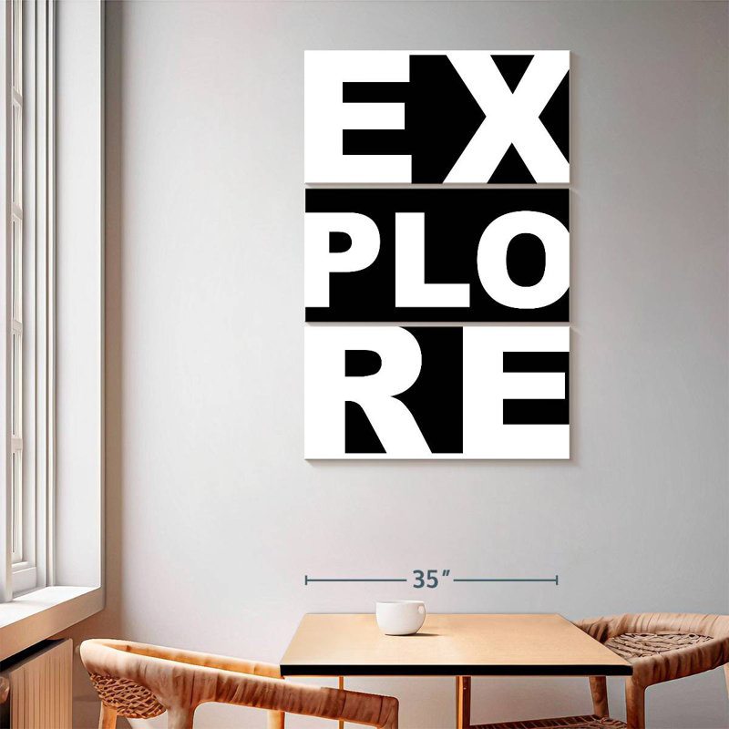 Tergel Explore, typographie