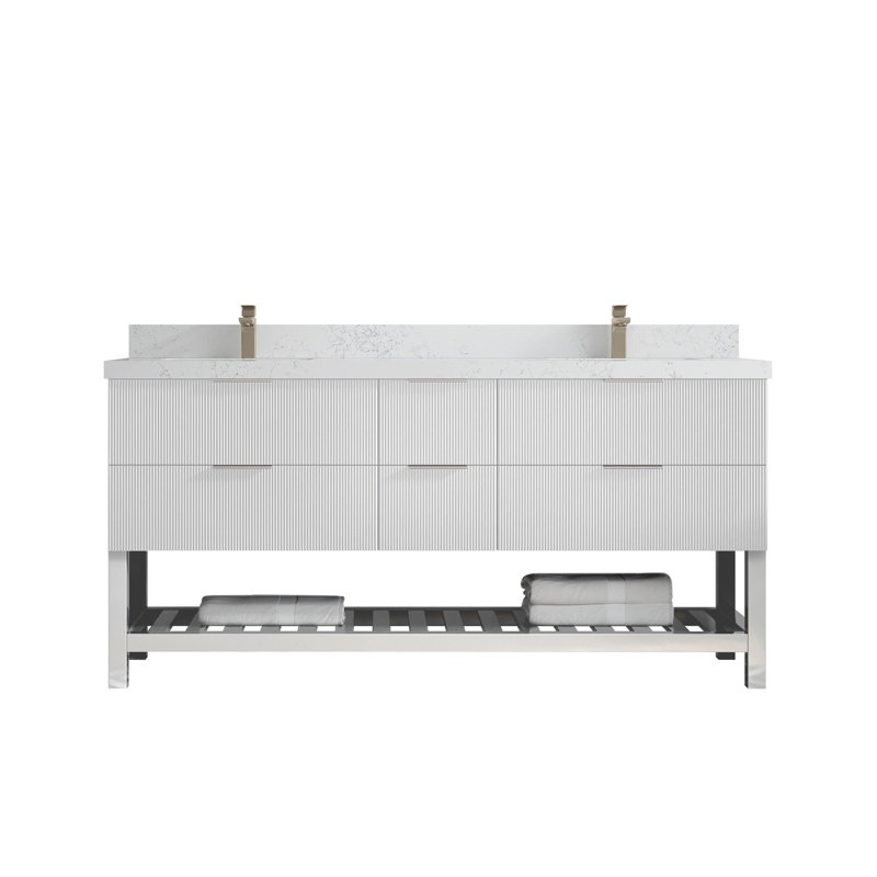 Ensemble de meuble-lavabo double 72 po Catalina