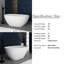 Baignoire de trempage autoportante 55 po x 30 po