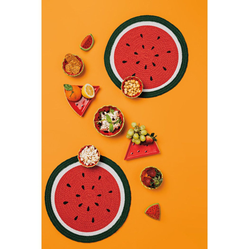 Set of 6 Shaped Dish Melon Pop