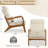 Lemley 25.6'' W Solid Wood Armchair with Lumbar Support -411286202