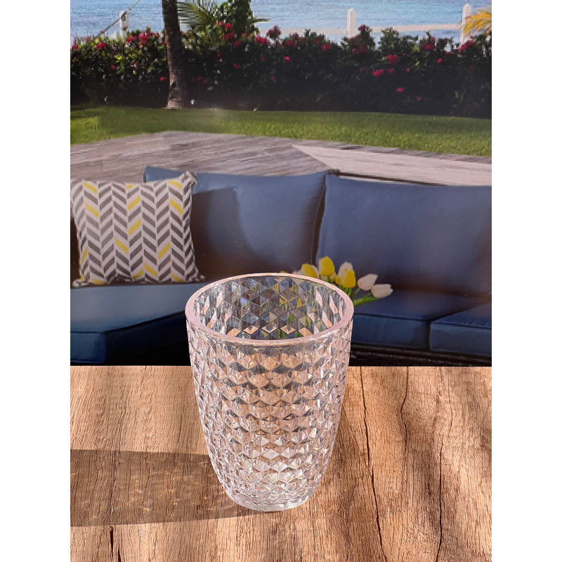 Verre à boire en acrylique Calera, Transparent, Verre à vin