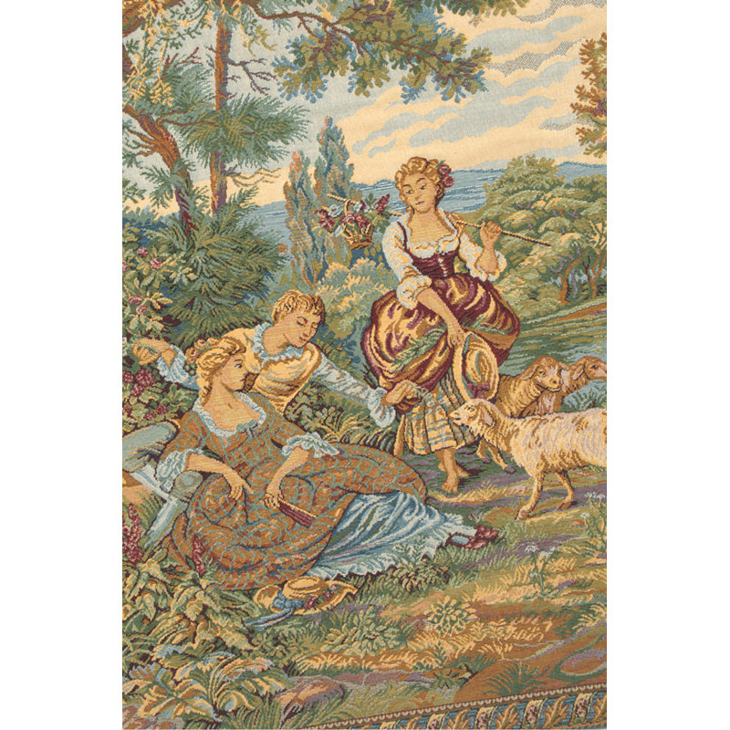 Italian Loom Woven Cotton Blend Wall Hanging