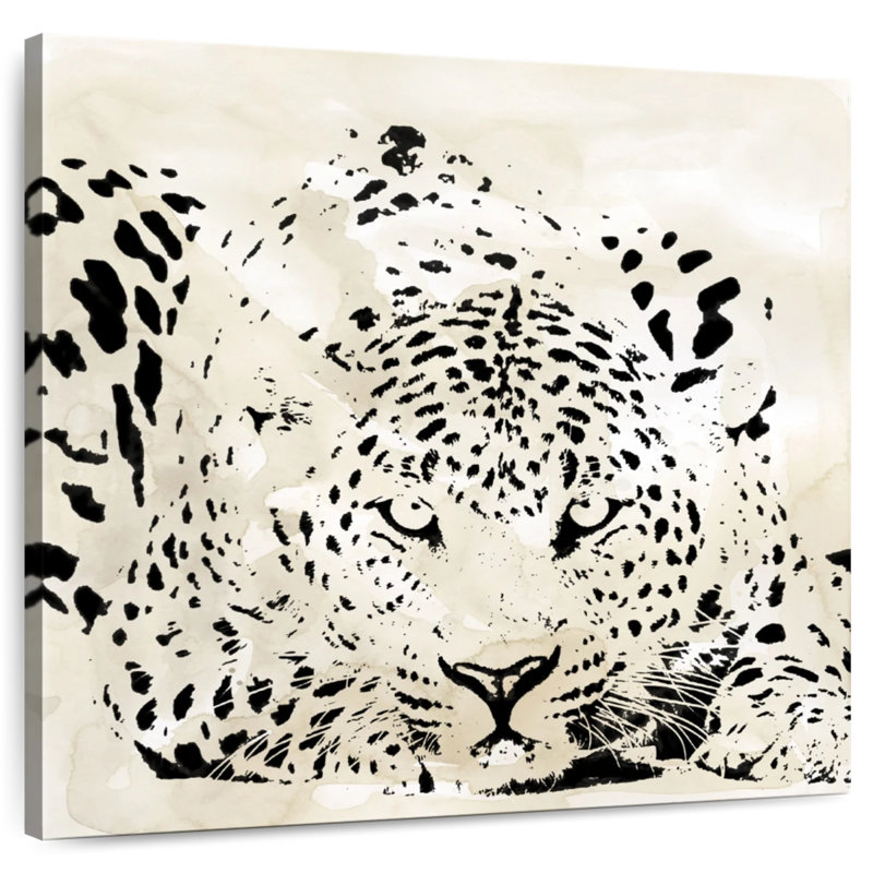 Crowle Leopard Spots II, 10" H x 10" W