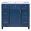 Ensemble de meuble-lavabo avec lavabo 36 po 36 po-56571983