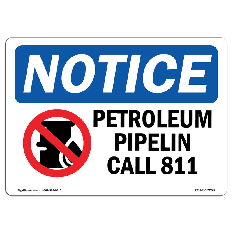 Notice Petroleum Pipeline