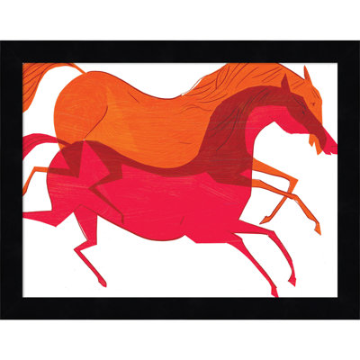 Horses Print by Richard A. Allen