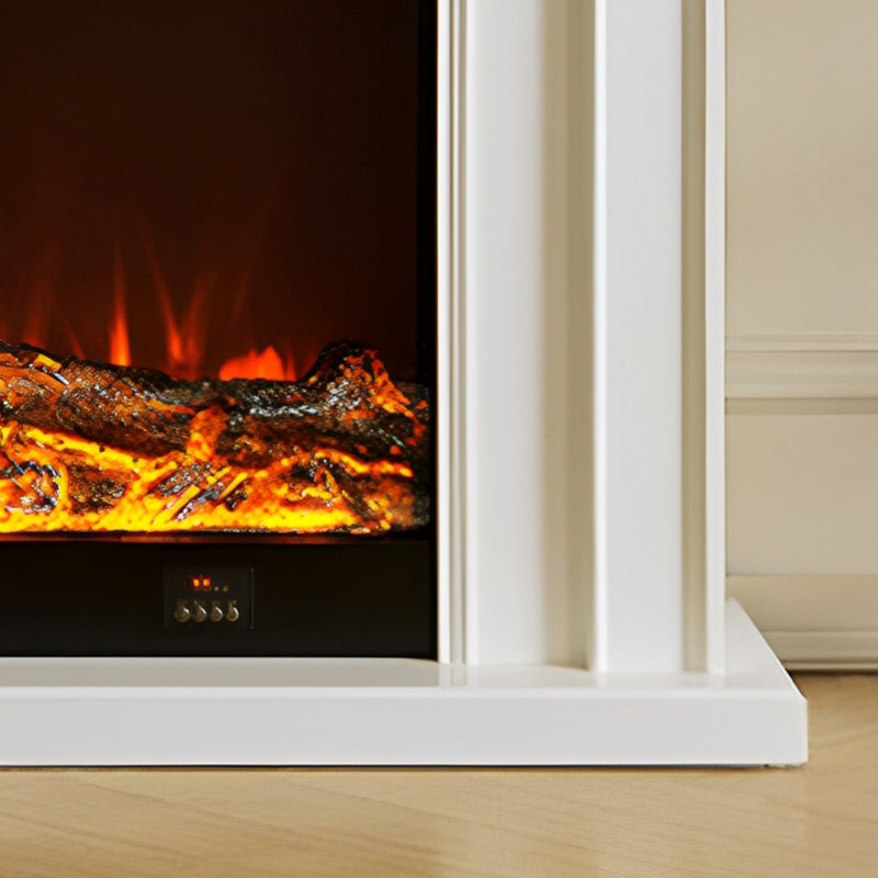 Obregon, 35.43" H x 39.37" W x 13" D, White