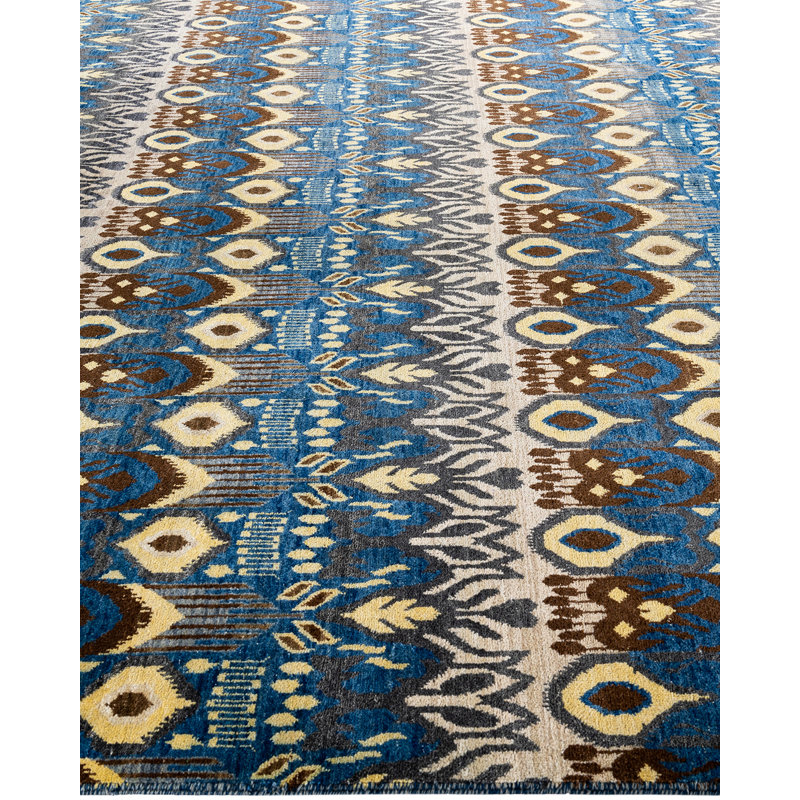 Overdyed One-of-a-Kind 8' 0" X 10' 0" Hand Knotted Area Rug