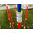 Large Sprinklers Set with Poles and Hose - Build Houses and More with a Water Sprinkler System
