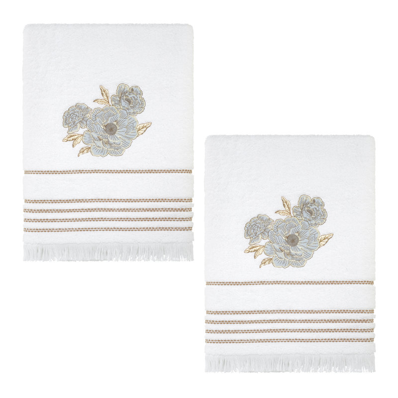 Ensemble de 2 serviettes de bain Nicole Miller Camille, Serviette de bain - paquet de 2