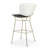 Dulcemaria Upholstered Counter Stool with Metal Frame-69851828-87058311