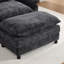 Fauteuil d'appoint moderne avec repose-pieds pour salon-737134777
